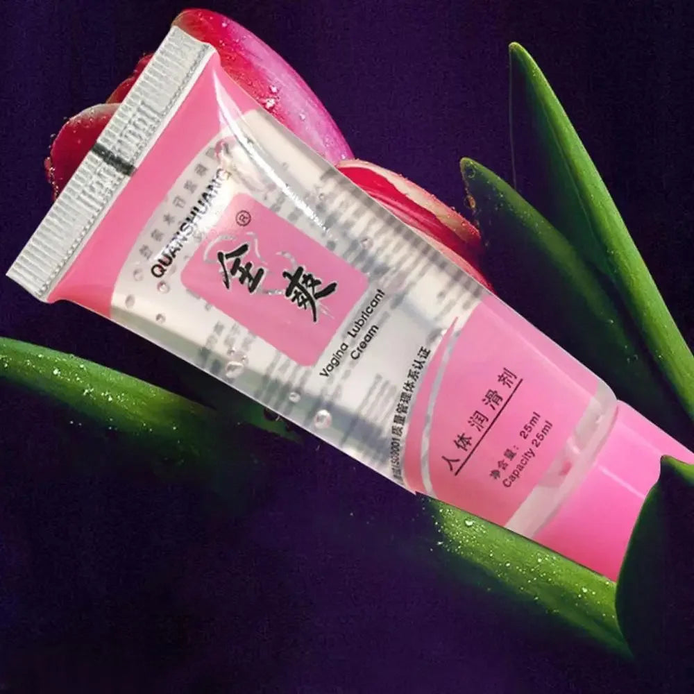 25ML Lubricating Gel Lubricant Adult Vagina Tighten Gel Professional Sex Lubricant Anesthesia Anti-Pain Sex Products