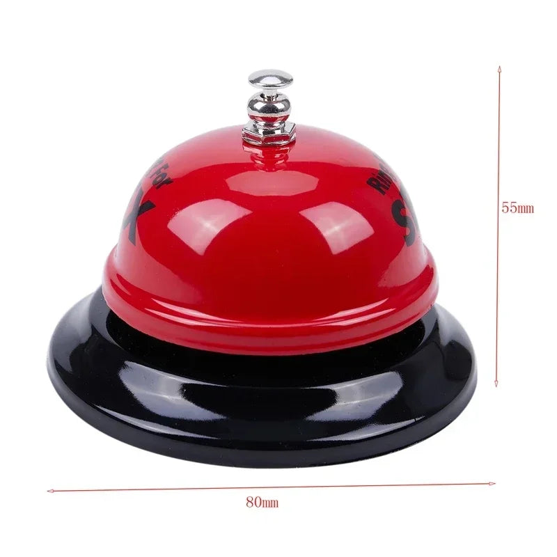 Sex Bell Ring Toy Game Novelty Gift Bachelorette Bachelor Party SM Adult Games Erotic Sex Toys for Couple Flirting