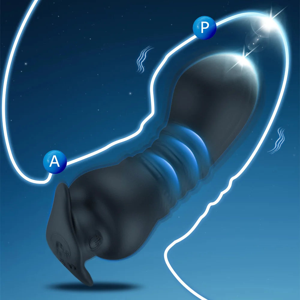 Anal Vibrator  Anal Plug For Men For Women Prostate Massager Wireless Remote Control Toy Adult Sex Toy Male Female Masturbator