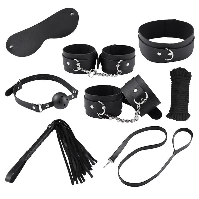 Adult Toys SM Sex Restraint Handcuffs Slave Tools Sexy Wrist To Ankle Cuffs Open Leg Hand Toys Bondage For Couples Sex Games Toy