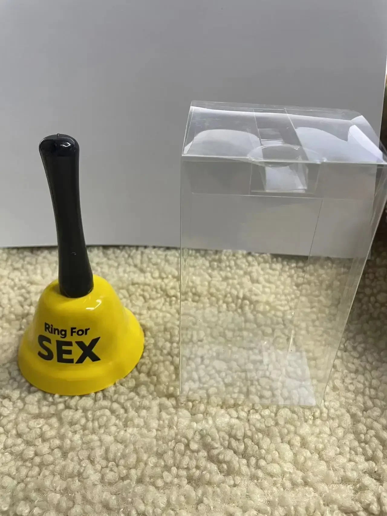 Sex Bell Ring Toy Game Novelty Gift Bachelorette Bachelor Party SM Adult Games Erotic Sex Toys for Couple Flirting