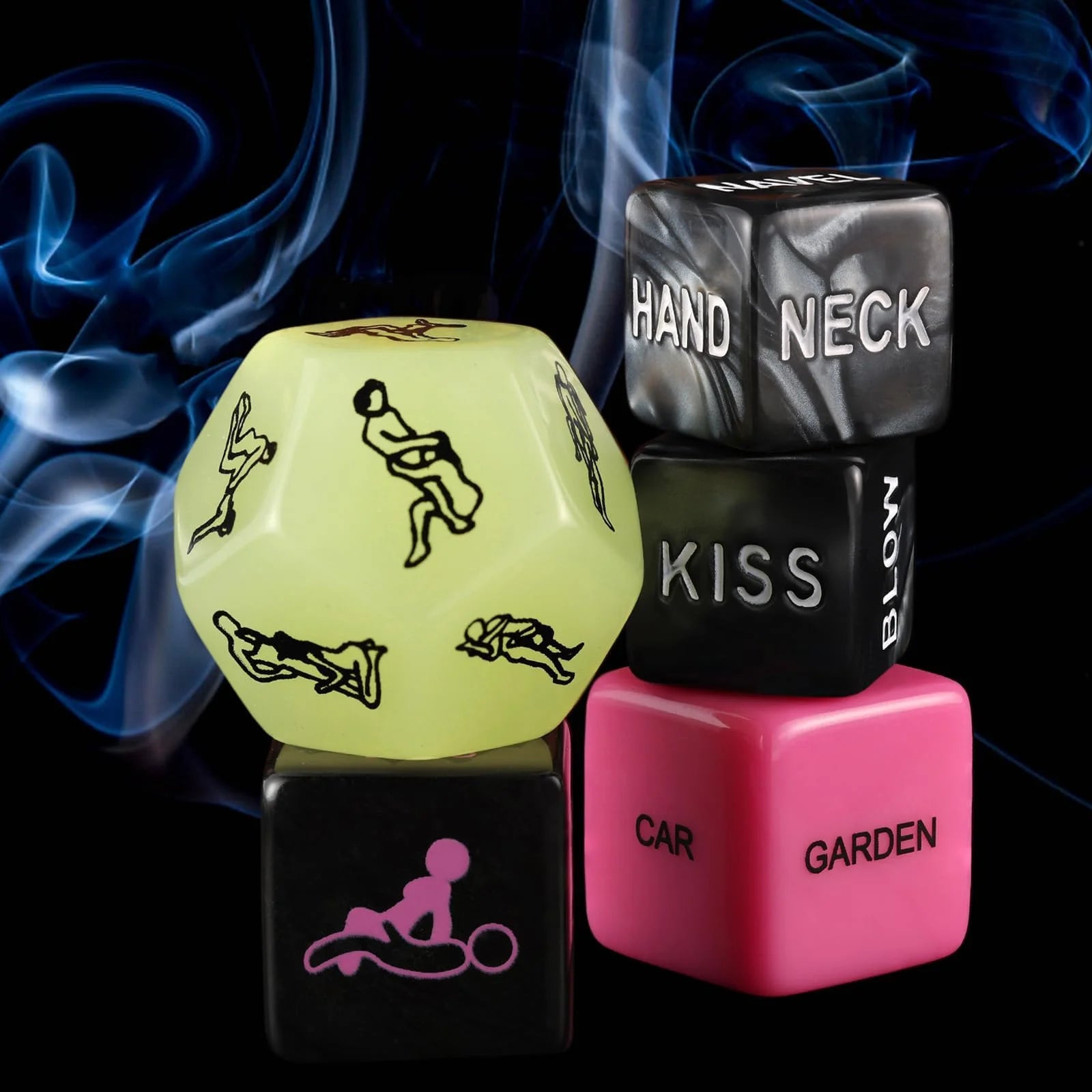 Couple Fun Dice Role Playing Dice Party Dice Novel Toy Game for Bachelor Party or Adult Couples Gift for Adult Sex Toys