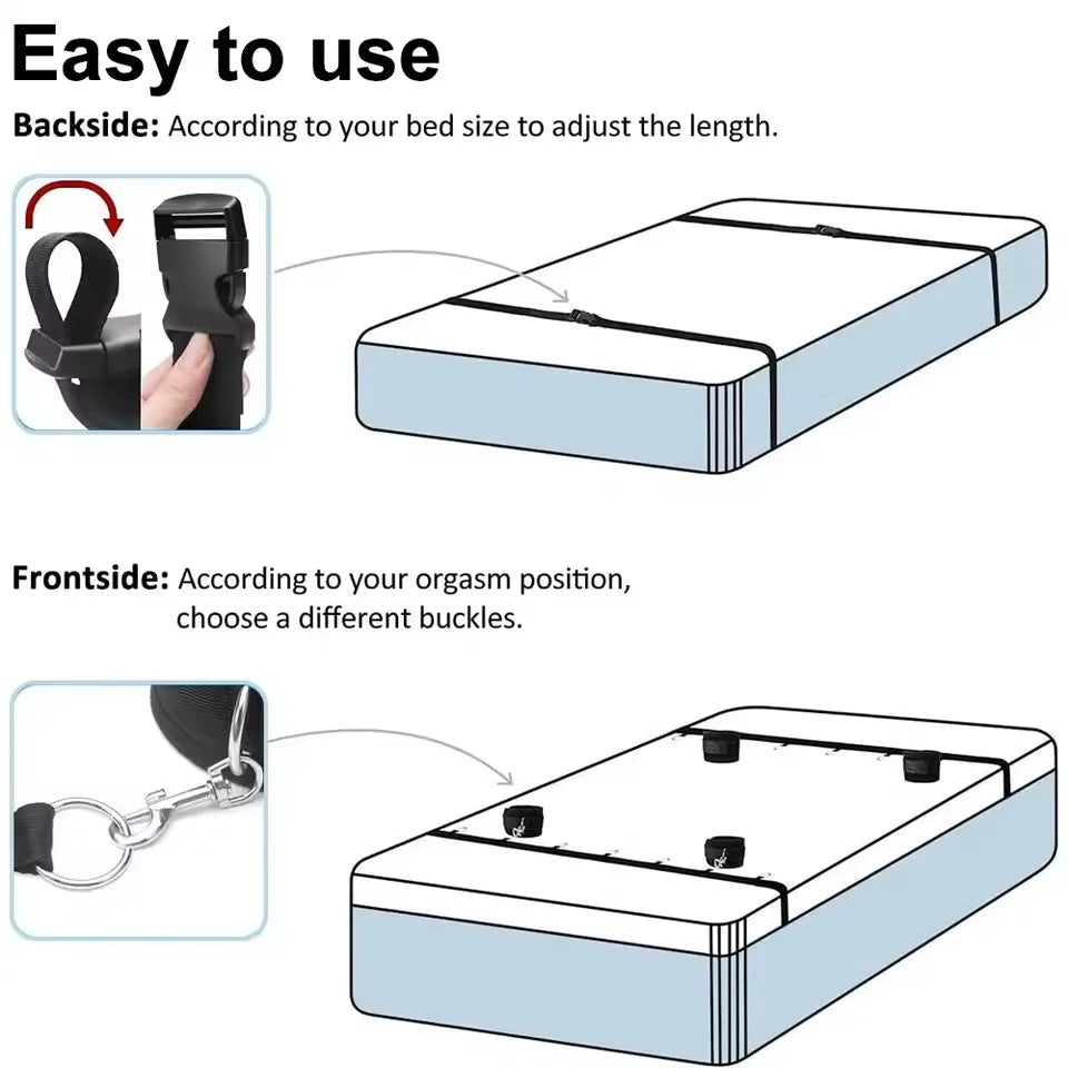 Adult Toys SM Sex Restraint Handcuffs Slave Tools Sexy Wrist To Ankle Cuffs Open Leg Hand Toys Bondage For Couples Sex Games Toy