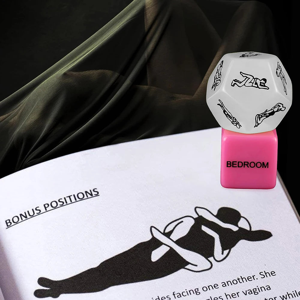 Runyu Adult Couple Sex Dice Game Toys Male And Female Flirting Dice And Adult Bedroom Gifts