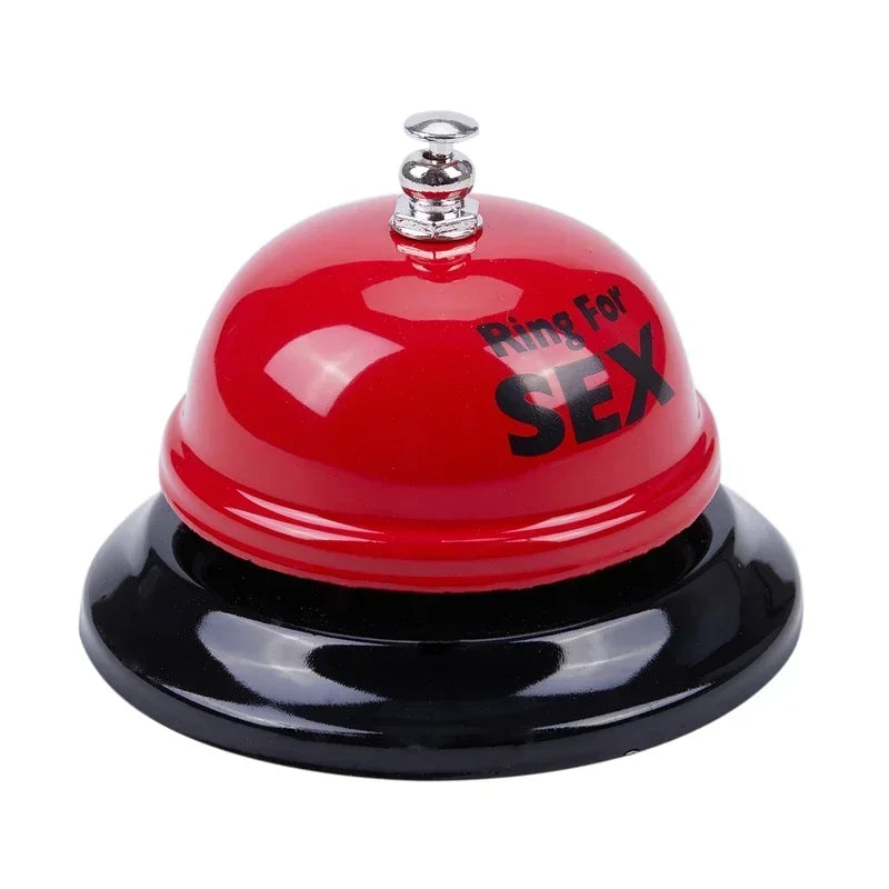 Sex Bell Ring Toy Game Novelty Gift Bachelorette Bachelor Party SM Adult Games Erotic Sex Toys for Couple Flirting