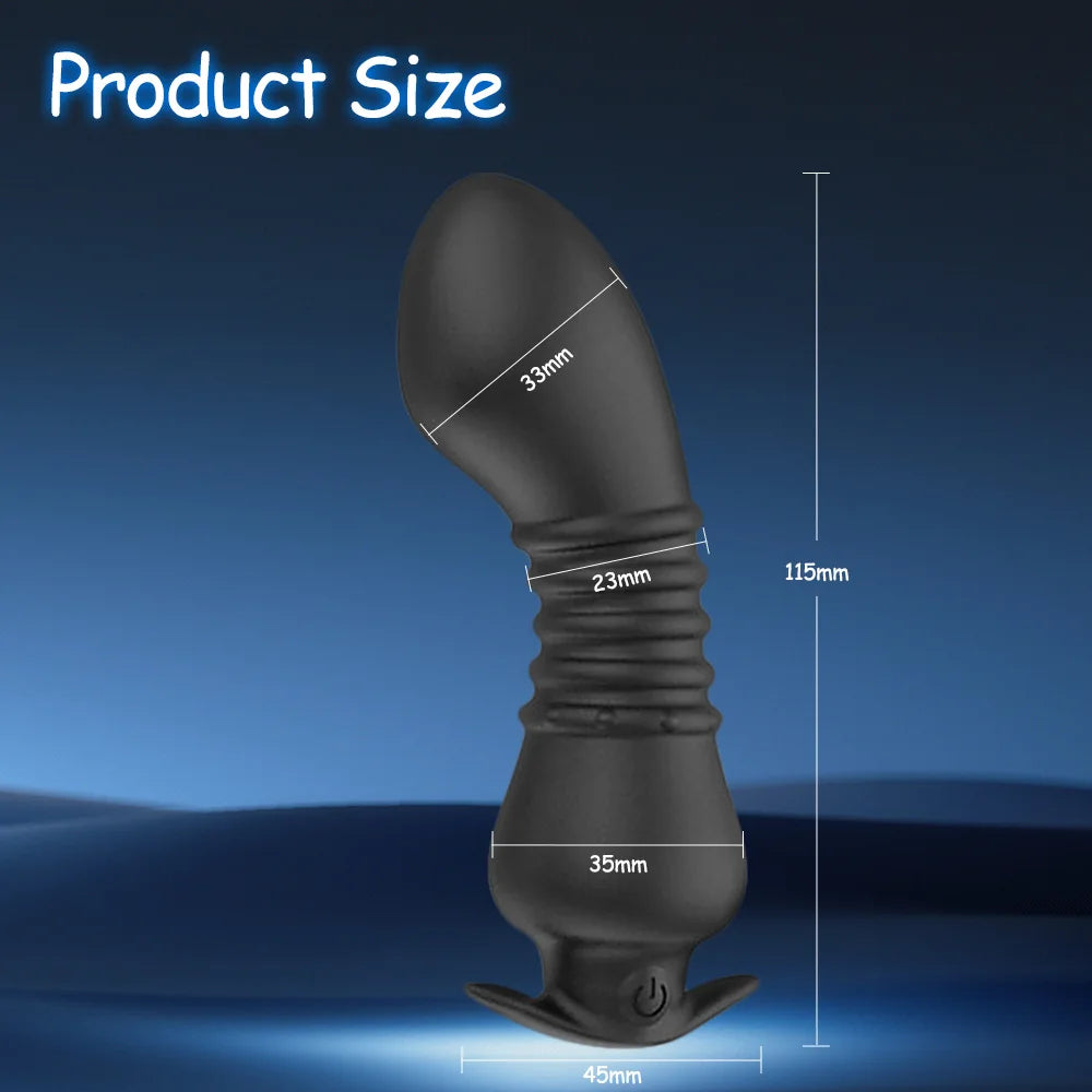 Anal Vibrator  Anal Plug For Men For Women Prostate Massager Wireless Remote Control Toy Adult Sex Toy Male Female Masturbator