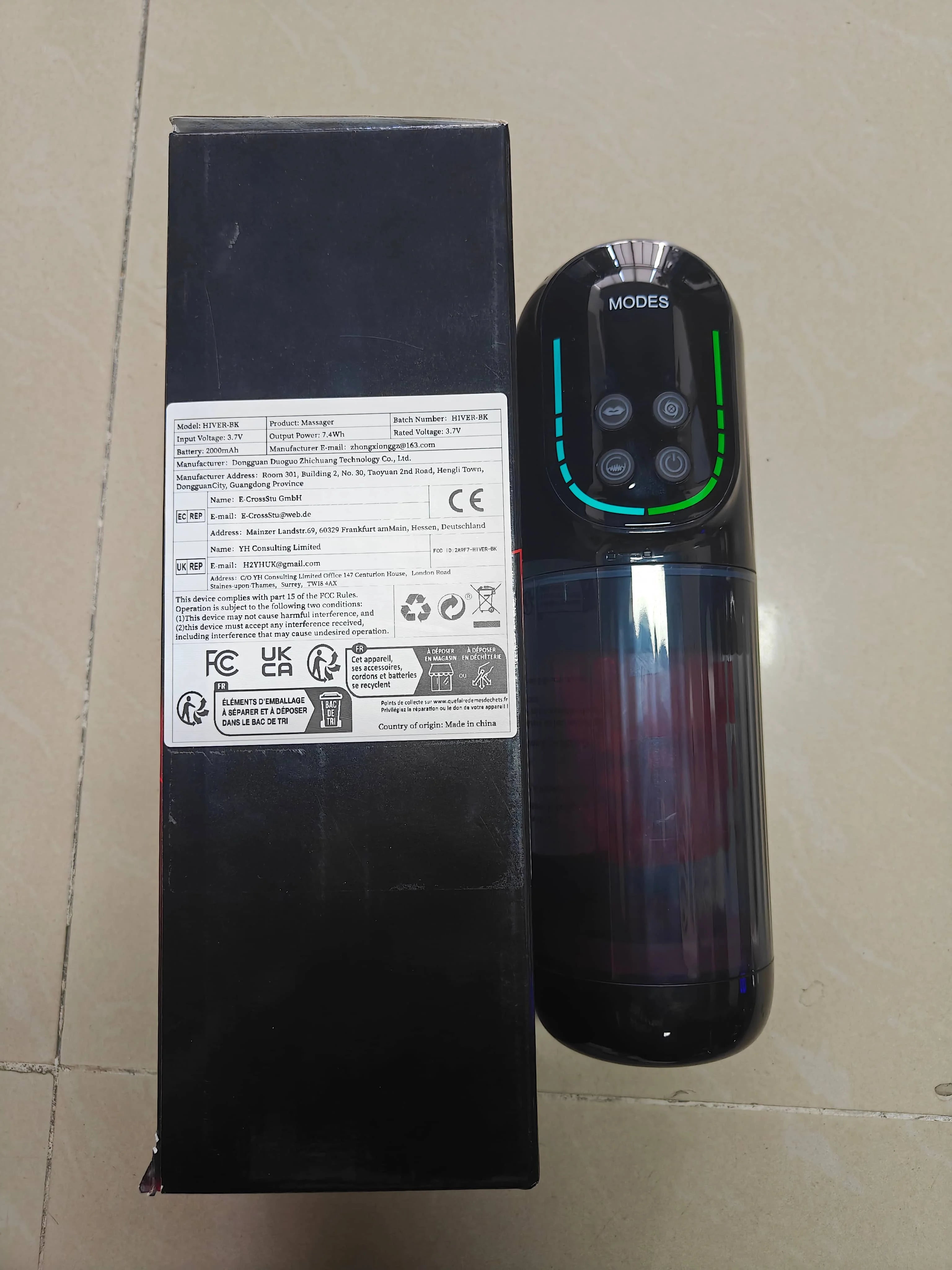 Adult Sex Toys 4-in-1 Male Electric Masturbator 7 Vibration, Suction, and Licking Modes Male Oral Sex Simulator Adult Tool