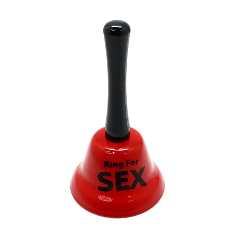 Sex Bell Ring Toy Game Novelty Gift Bachelorette Bachelor Party SM Adult Games Erotic Sex Toys for Couple Flirting