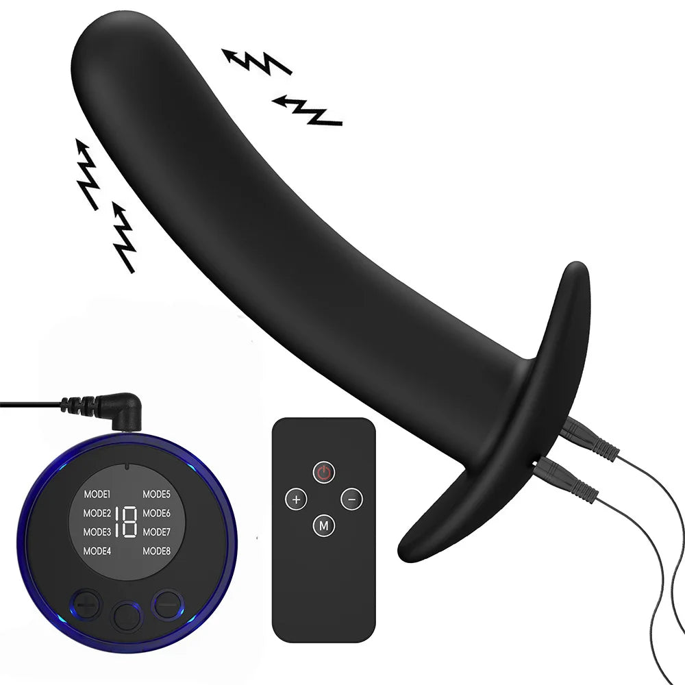Anal Butt Plug Flirting Toy Sex Products For Couple Electro Shock Masturbation E-Stimulation Anal Plug Medical Themed Sex Toys
