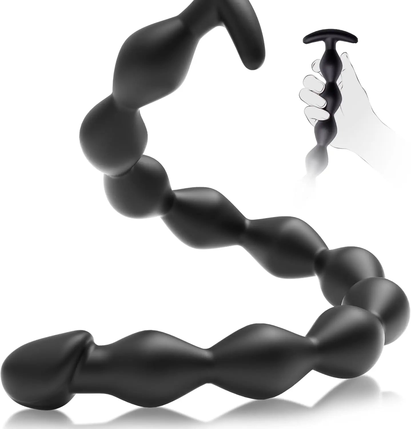 Anal Beads Balls Long Dildo Training Silicone Anus Ass But Butt Plug Analplug Buttplug Sex Toys Prostate Massager for Women Gay